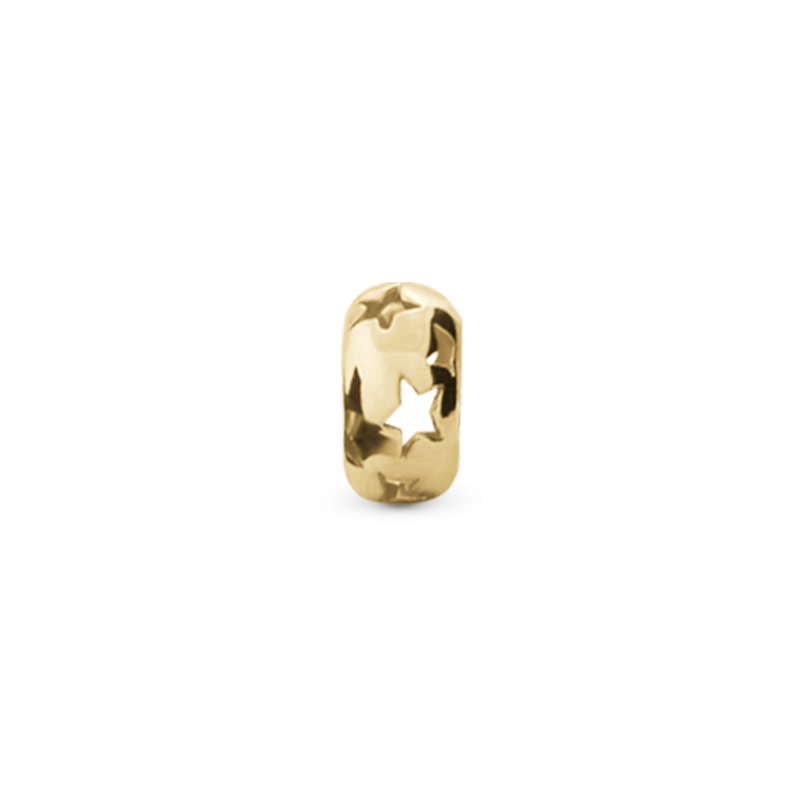 Korálik na Classic náramky - Starry Night, goldplated silver 2