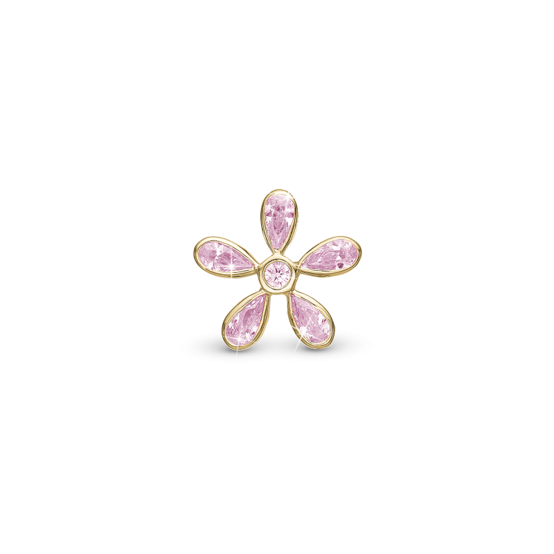 Korálik na Classic náramky - Magic Flower pink 2