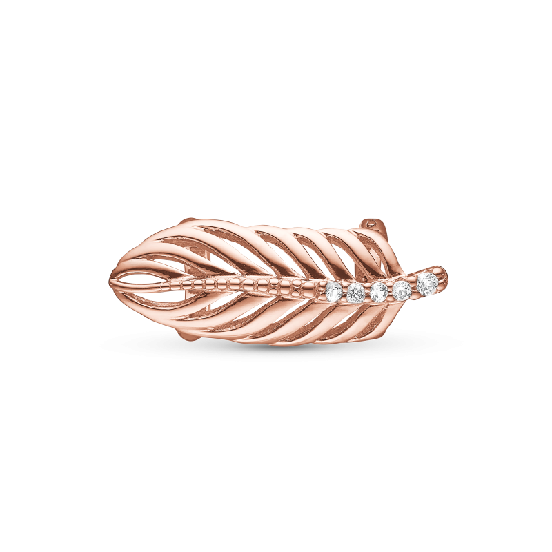 Korálik na Classic náramky - Topaz Feather 2