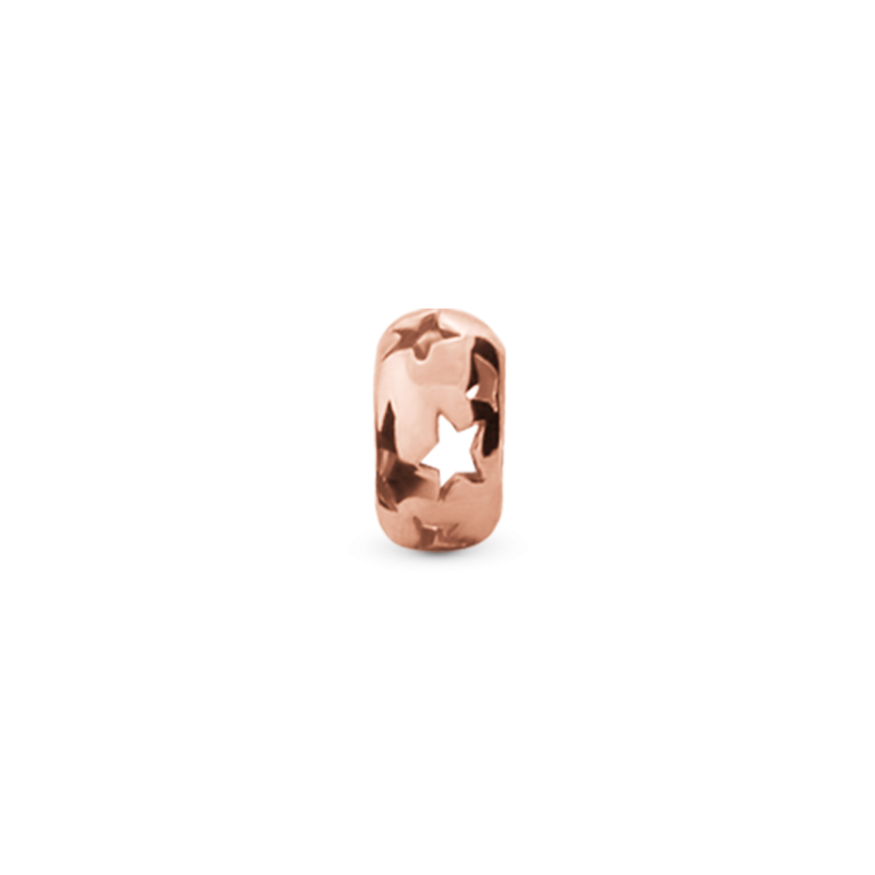 Korálik na Classic náramky - Starry Night, rose gold plated 2