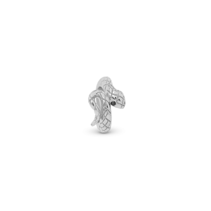 Korálik na Classic náramky - Diamond Snake, silver 2