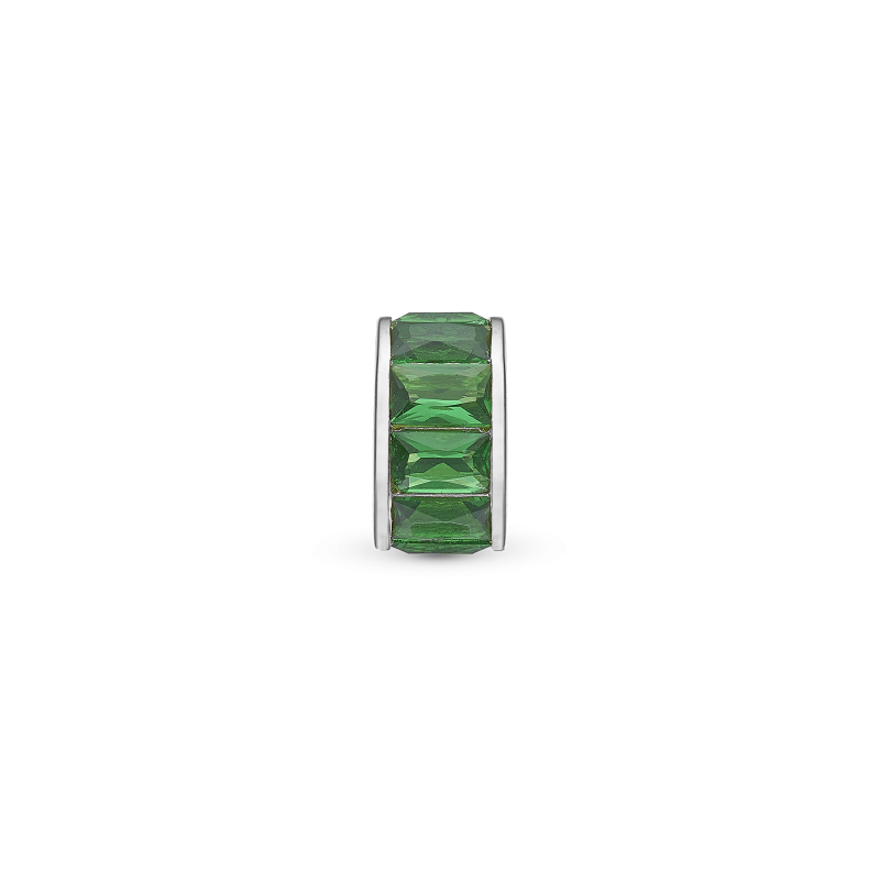 Korálik na Classic náramky - Green Baguette 2