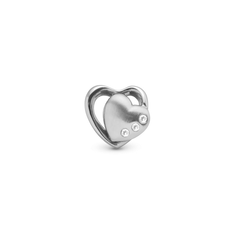 Korálik na Classic náramky - Hearts 2-tone 2