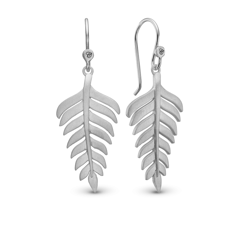 Náušnice - Fern Leaf 2