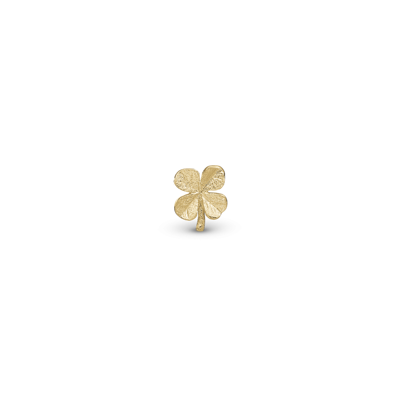 Single Náušnica - Four Leaf Clover Striebro 925/1000 2