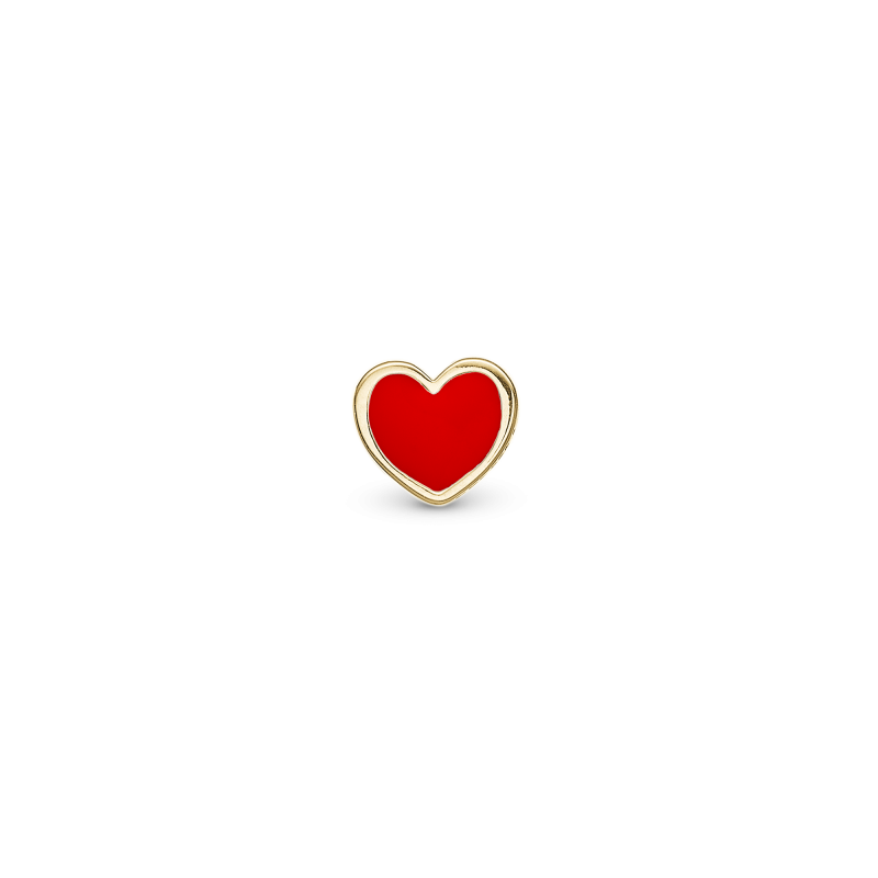 Náušnice - Red Heart 2