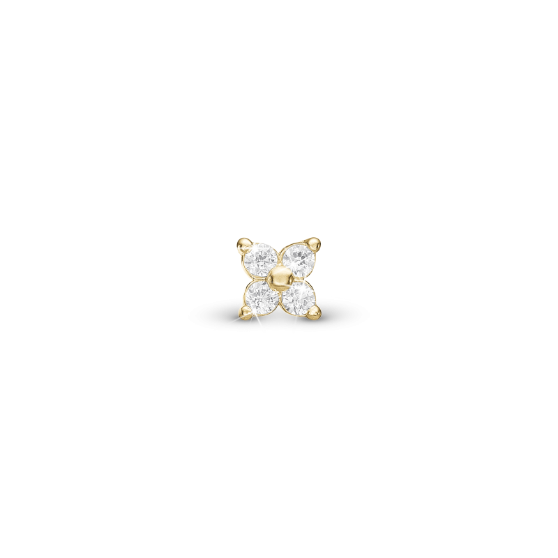 Náušnice - Magic white 2