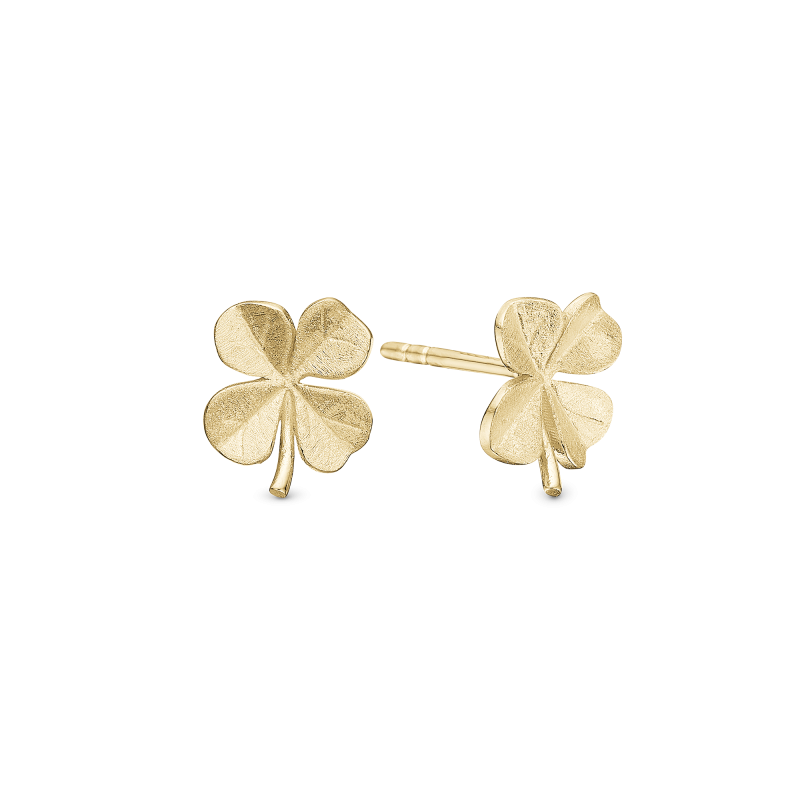 Náušnice - Four Leaf Clover ørestikker 2