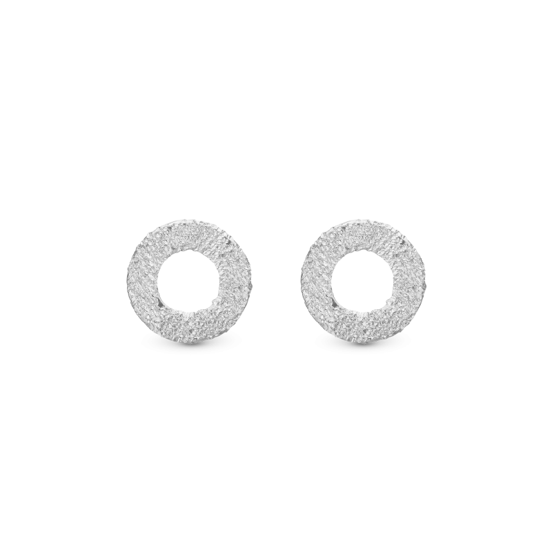 Náušnice - Sparkling Circles ørestikker 2