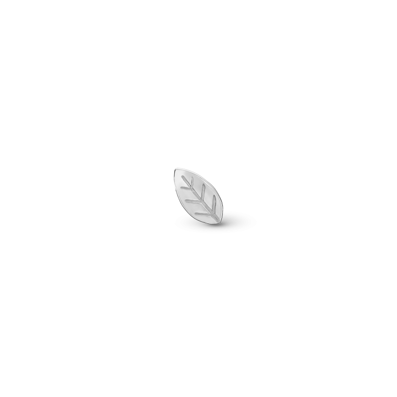 Single Náušnica - Leaf Striebro 925/1000 2
