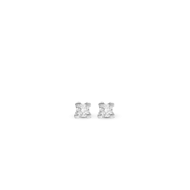 Náušnice - Labgrown Diamond 2x0,03CT ørestikker 2