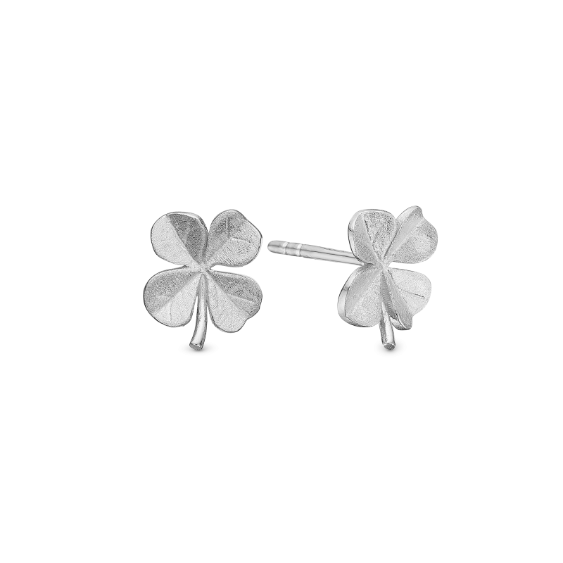 Náušnice - Four Leaf Clover ørestikker 2