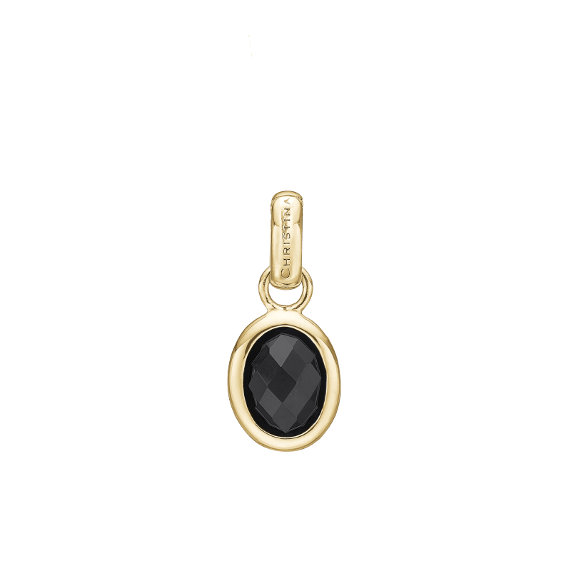 Prívesok - Onyx Dream Pendant, gold 2