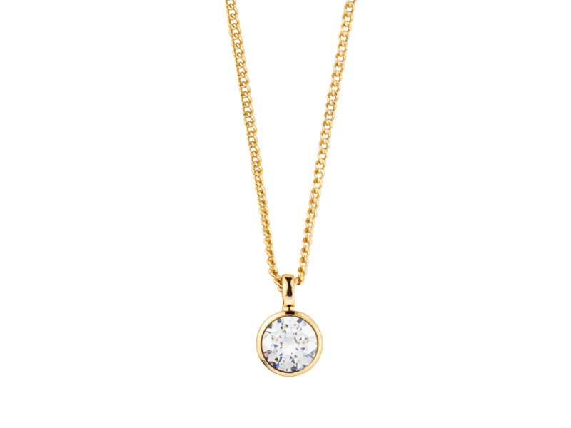 DYRBERG/KERN náhrdelník ETTE SG CRYSTAL 2