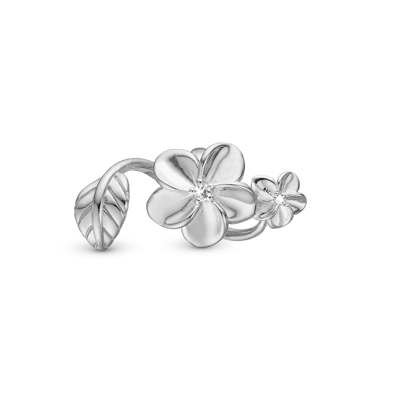 Strieborný korálik Christina Flower Bouquet 2,0 g 2