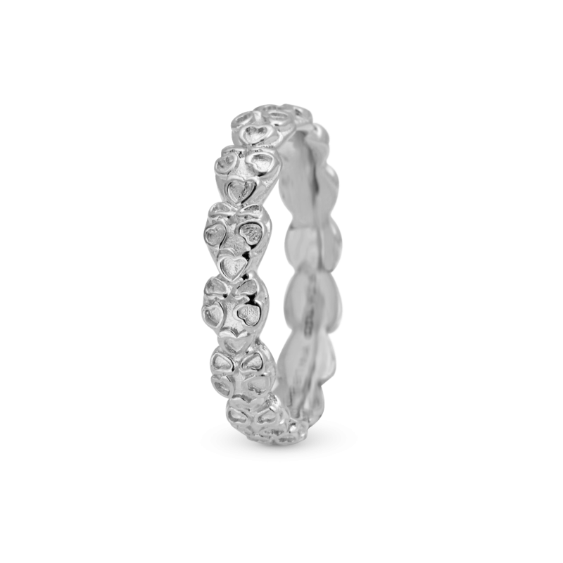 Prsteň - Heart Beat, silver 2