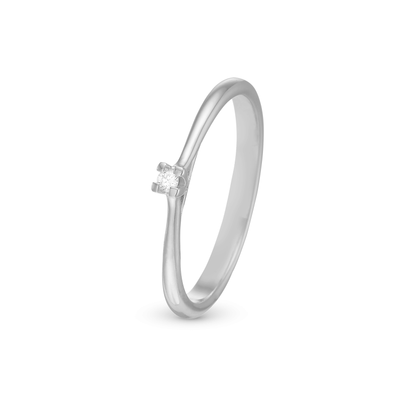 Prsteň - Labgrown Diamond 0,03CT 2