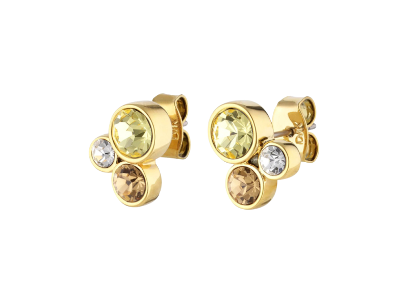 DYRBERG/KERN náušnice AKI SG GOLDEN 380073 2