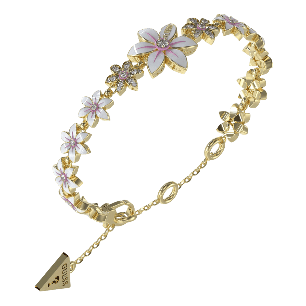 Guess dámsky náramok JUBB04128JWYGWHS-gold NÁRAMEK 2