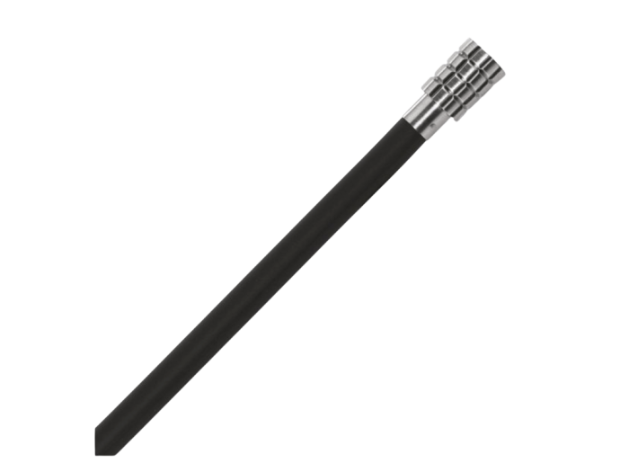 Pánsky čierný prýžový náramok AAGAARD s oceľovým zapínaním 3BP 710189 2