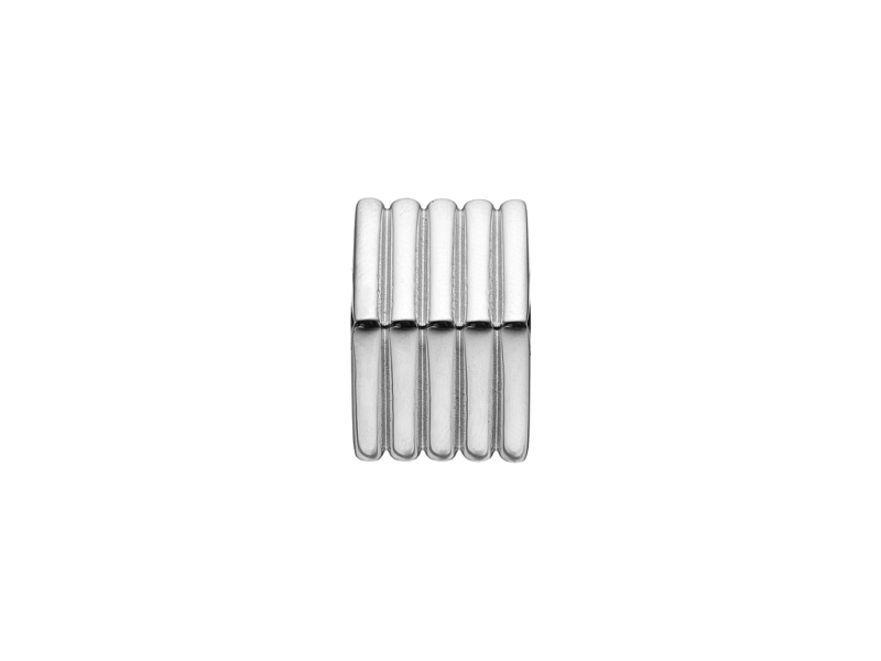 Oceľový korálik AAGAARD Cubic 380565 2