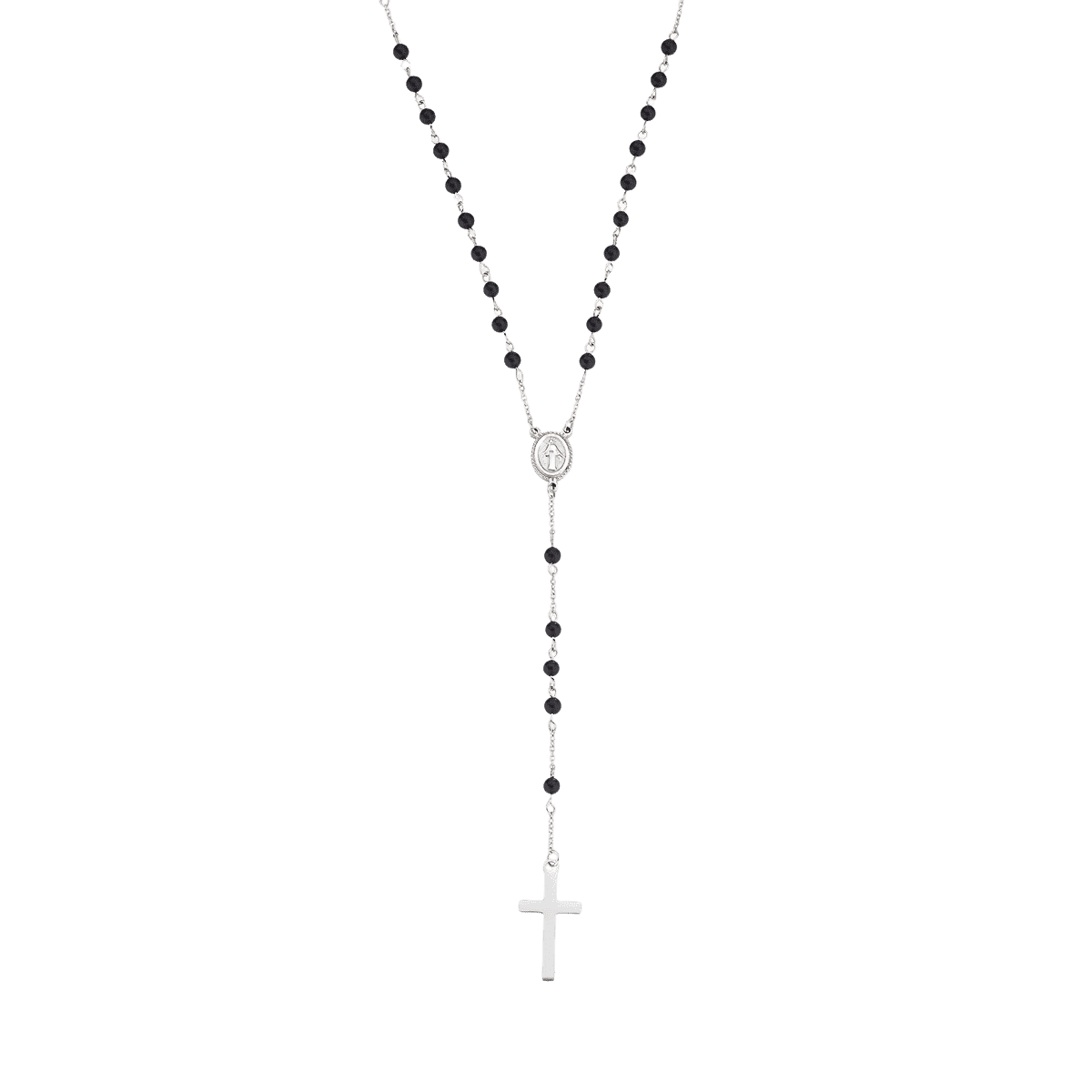 Ružencový náhrdelník s krížok AMEN ACCL113 2