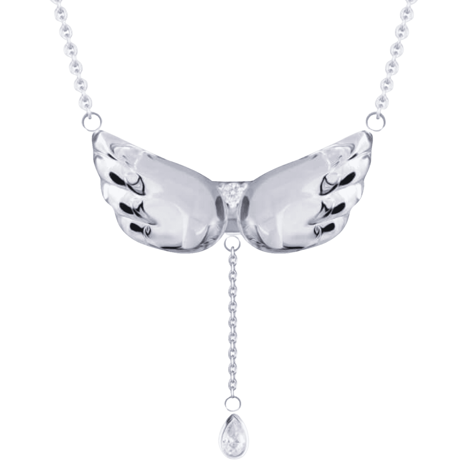 Strieborný náhrdelník PRECIOSA Crystal Wings 606400 2