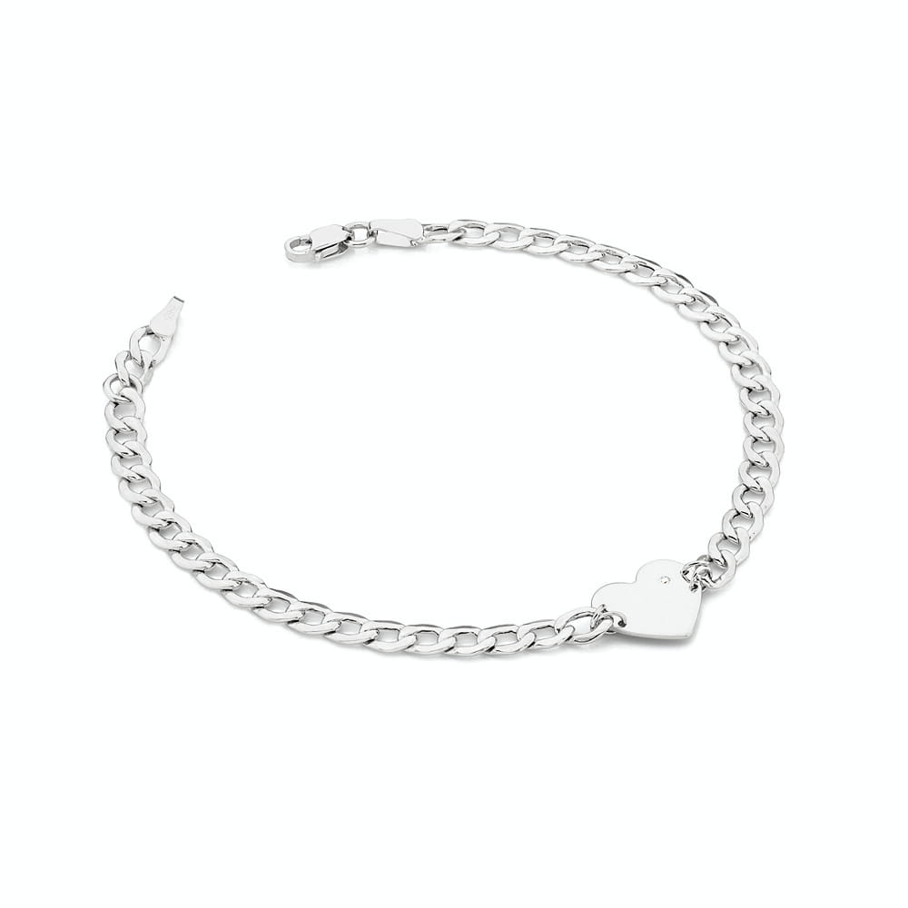 B006 náramok s diamantmi biele zlato Au 585/1000 2