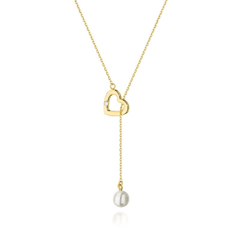 C052 náhrdelník s diamantmi žlté zlato Au 585/1000 2