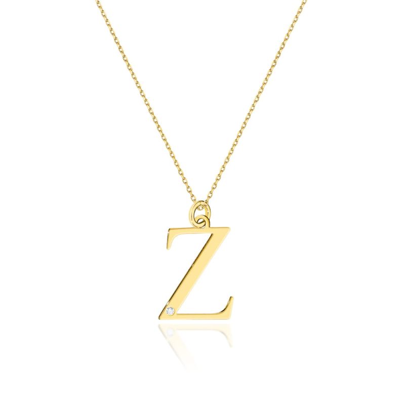 C070 náhrdelník s diamantmi žlté zlato Au 585/1000 2