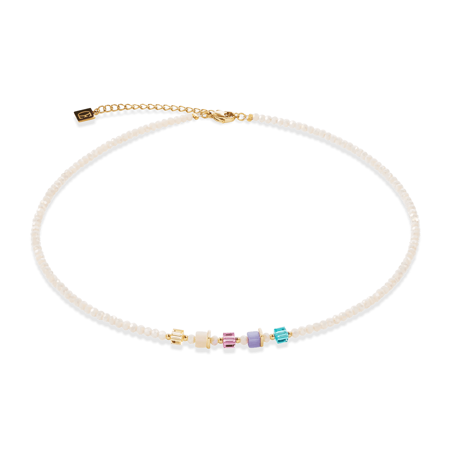 COEUR DE LION dámsky náhrdelník Joyful Colours gold-multicolour 4464101522 2