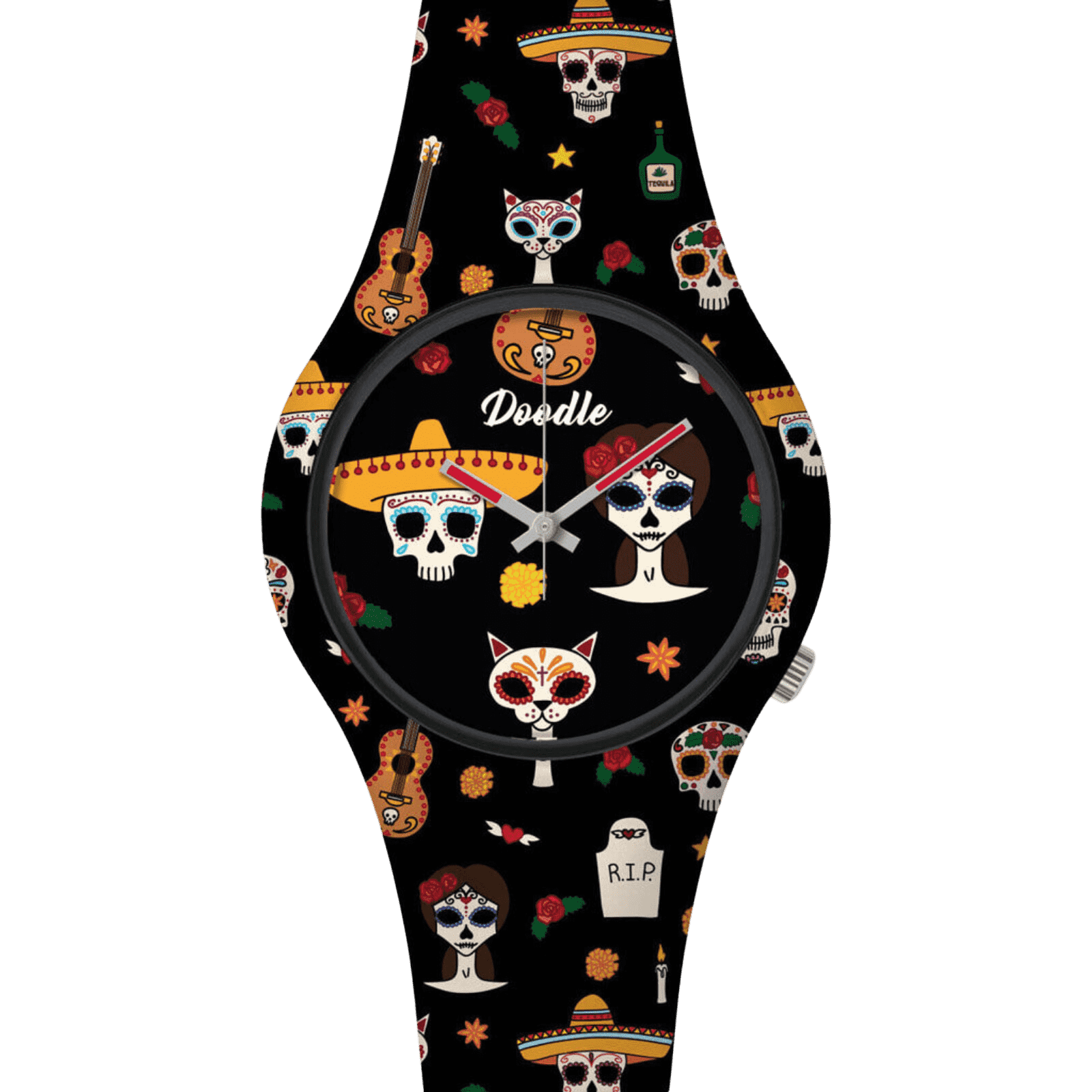 Hodinky Doodle Mexican Tattoo DOSK005 2