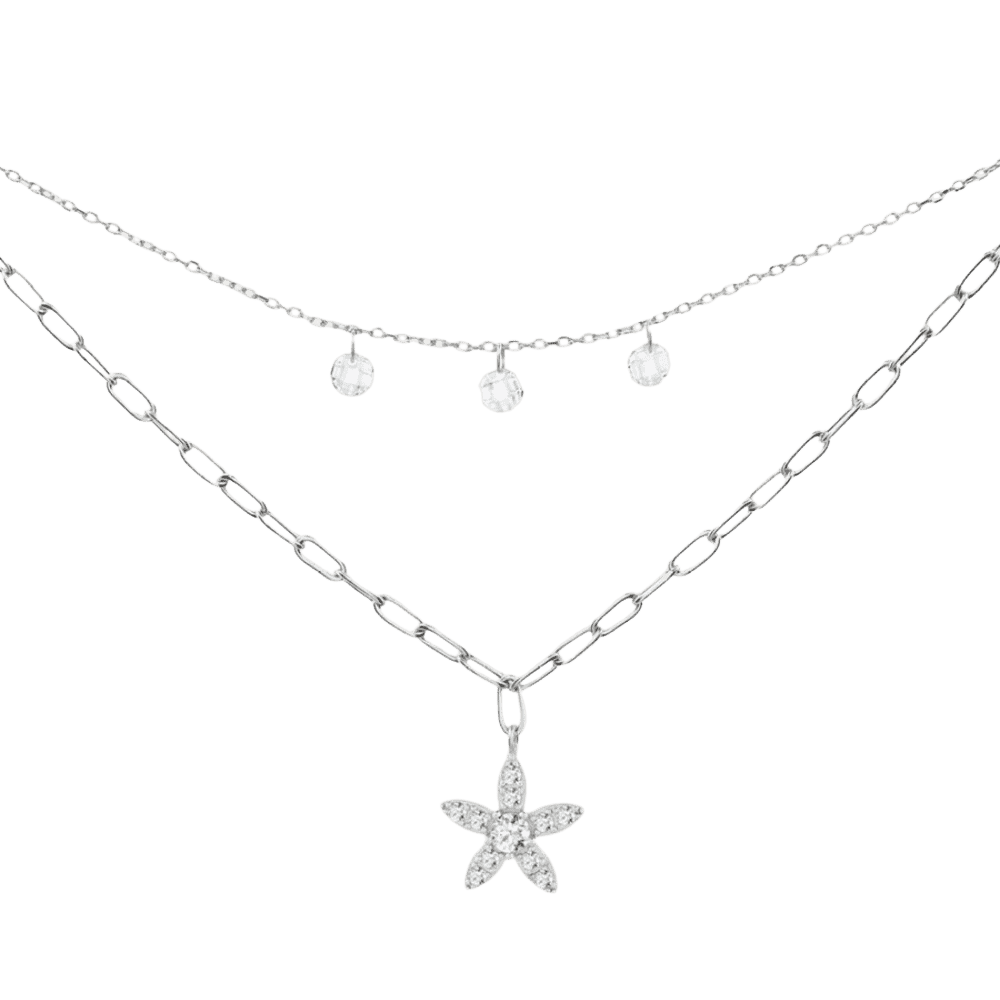 Strieborný náhrdelník Preciosa Glow 5,5g 536600 2