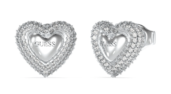GUESS dámske náušnice JUBE05020JWRHT/U-SILVER 2