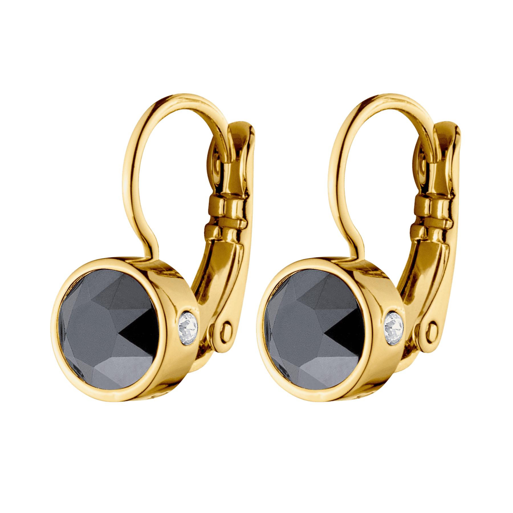 DYRBERG/KERN náušnice MADU hematite 45139 2