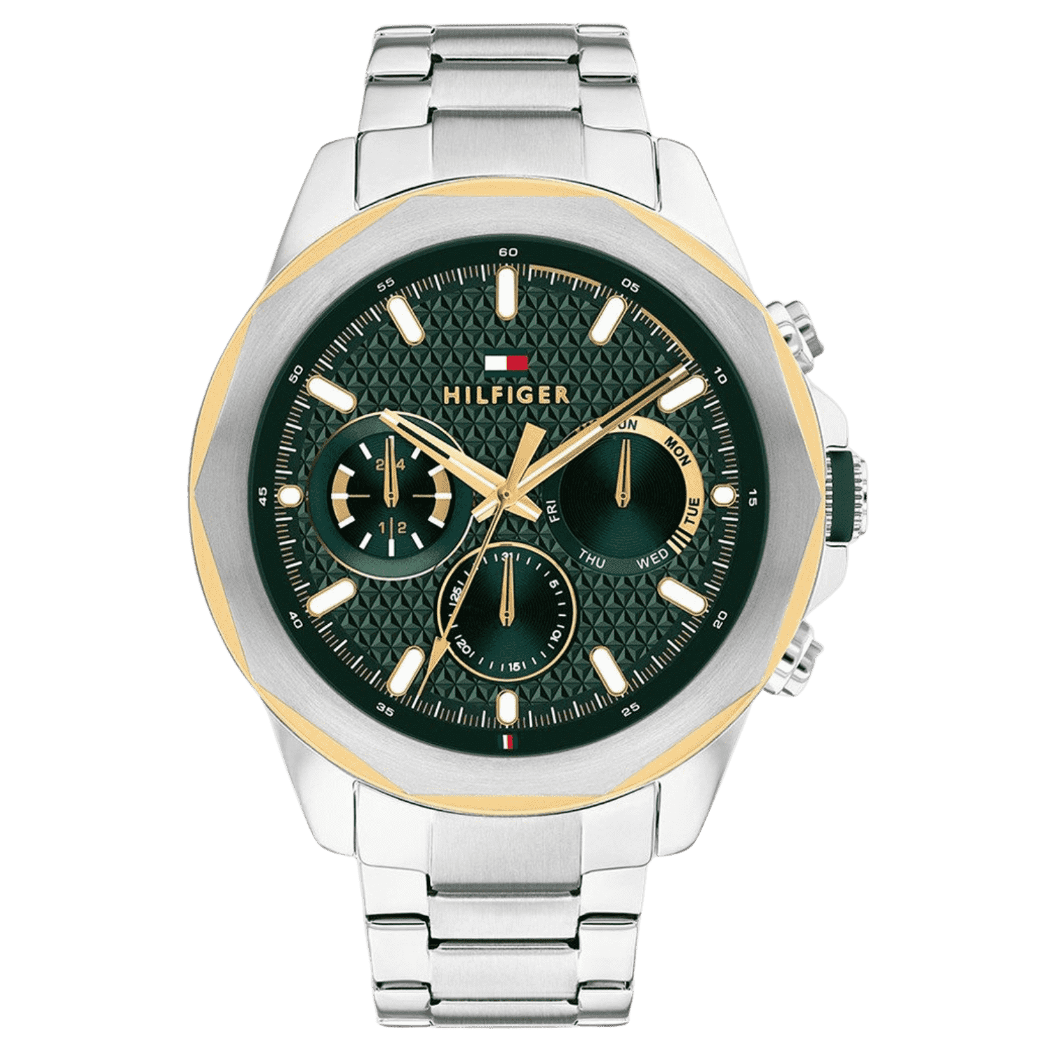TOMMY HILFIGER LARS TWO-TONE Geometric Dial 1710651 Pánske hodinky 2