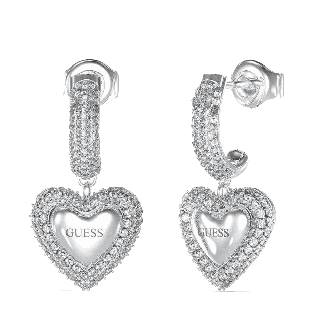 Guess dámske náušnice JUBE05021JWRHT/U-SILVER 2