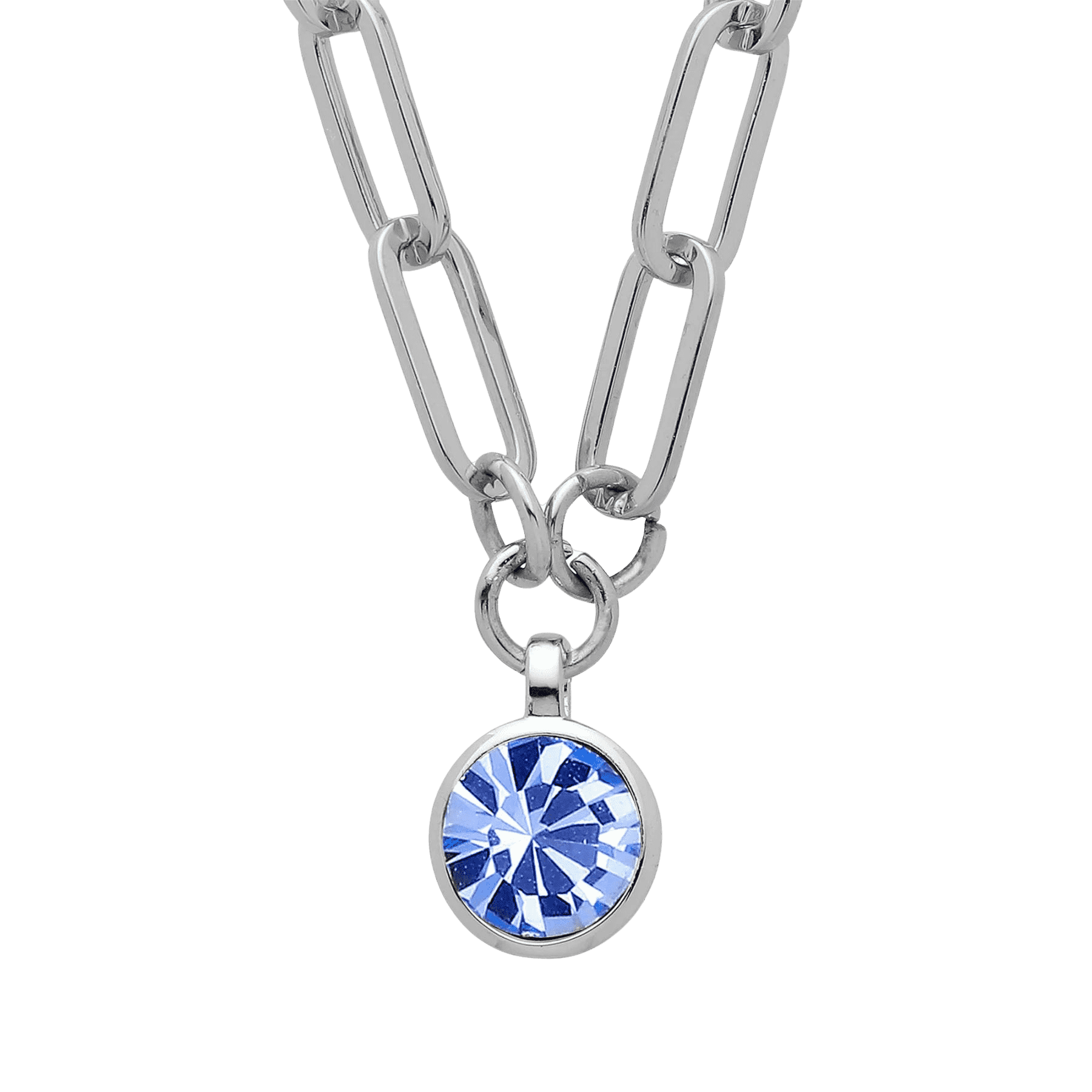 DYRBERG/KERN náhrdelník LISANNA SS LIGHT BLUE 420061 2