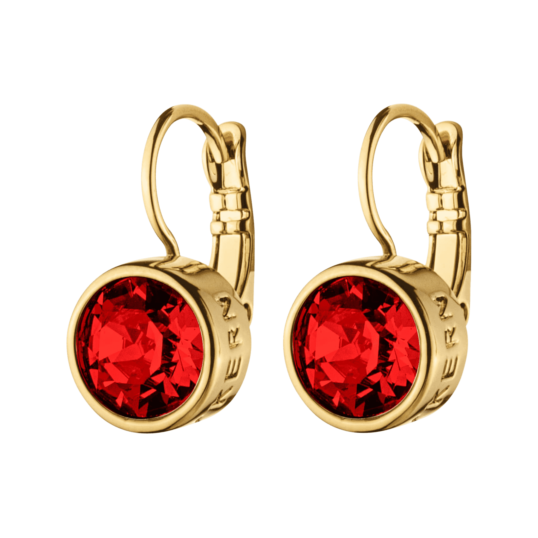 DYRBERG/KERN náušnice LOUISE Red 336460 2