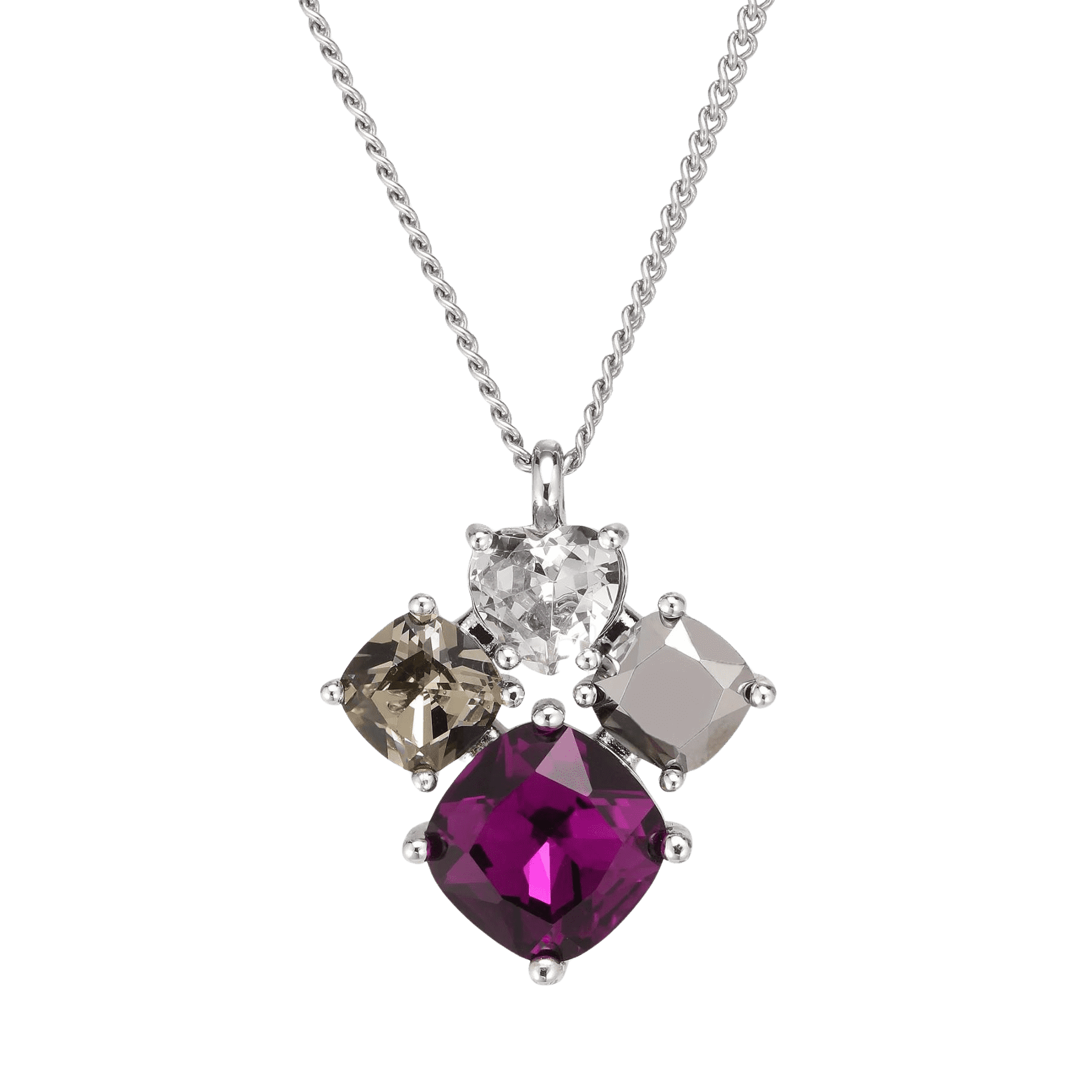 DYRBERG/KERN náhrdelník Masika SS Aubergine 370036 2