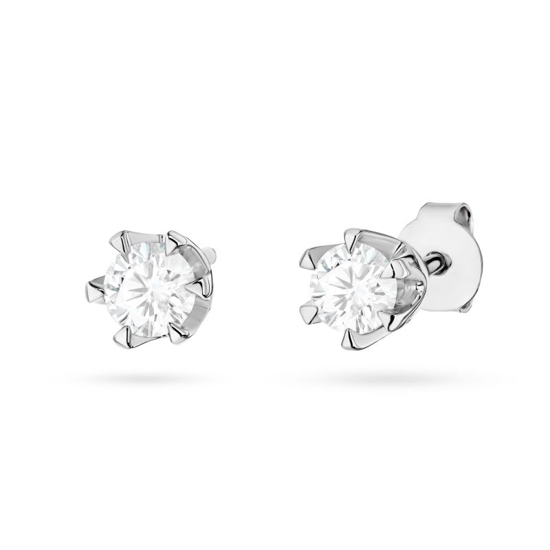 Náušnice K0220 Laboratory Diamond 2 x 0,30ct biele zlato Au 585/1000 2