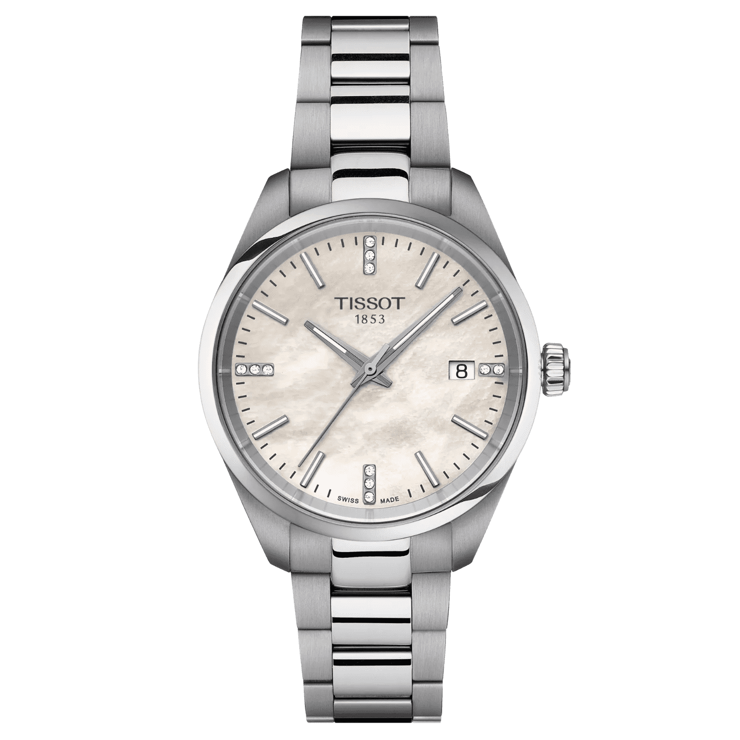 TISSOT PR 100 Quartz 34MM T150.210.11.116.00 Dámske hodinky s diamantmi 2