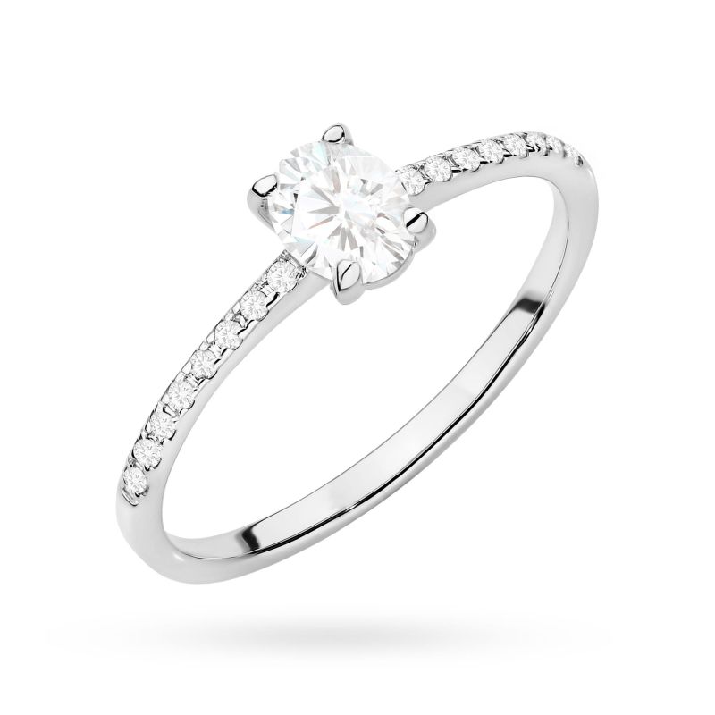 Prsteň W0582 Diamant 0,30ct biele zlato Au 585/1000 2