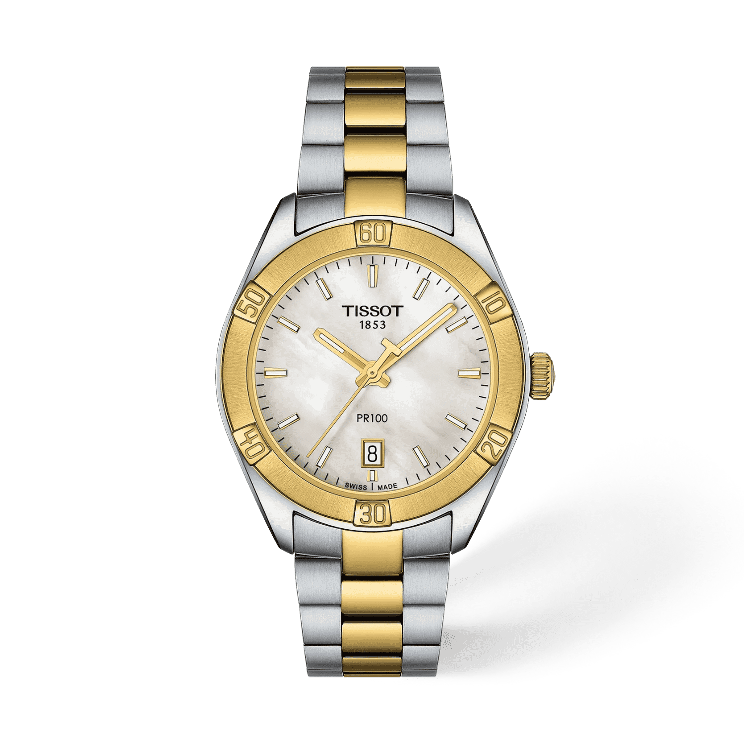 TISSOT PR 100 SPORT CHIC 36MM T101.910.22.111.00 DÁMSKE HODINKY 2