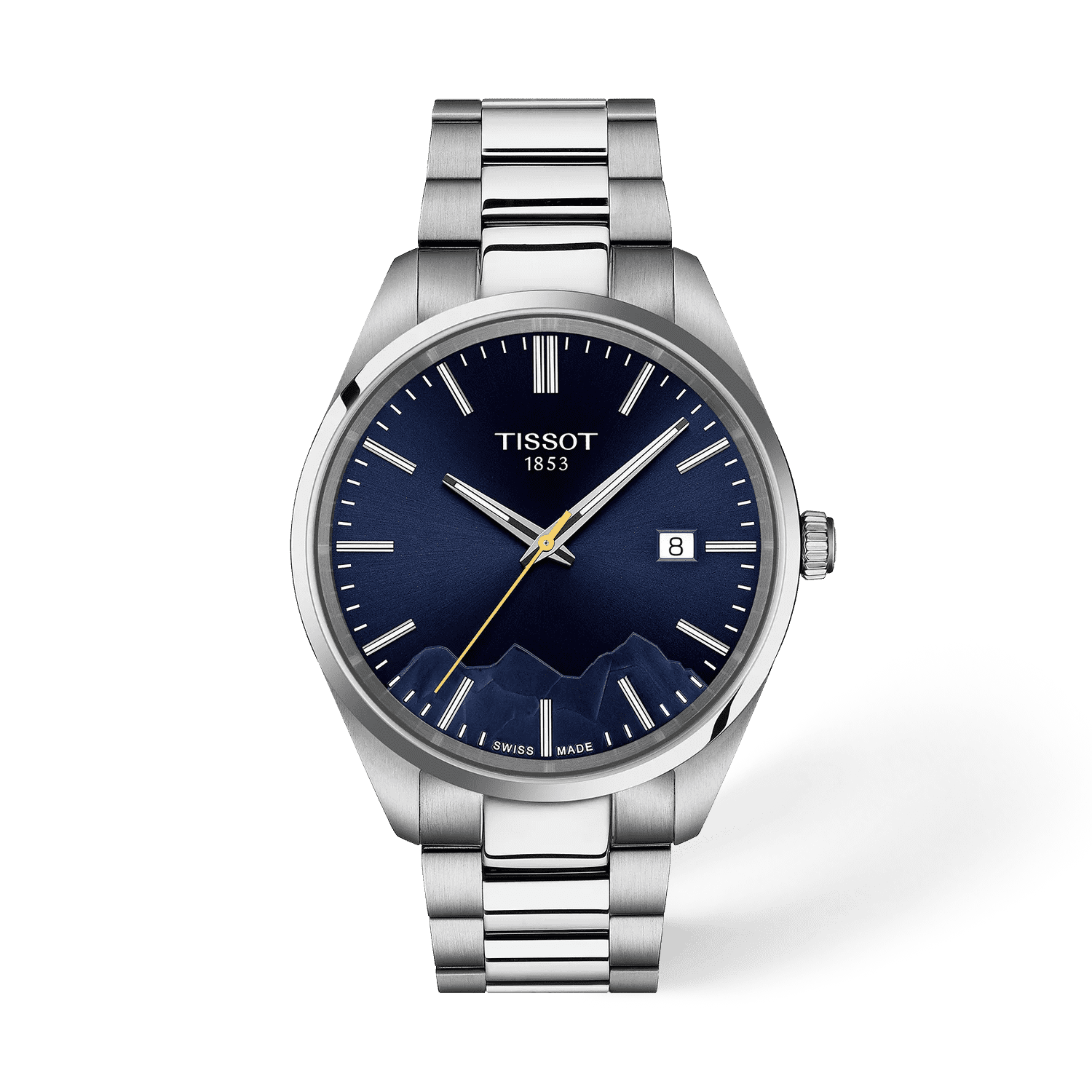 TISSOT PR 100 QUARTZ JUNGFRAUBAHN 40MM T150.410.11.041.02 PÁNSKE HODINKY 2