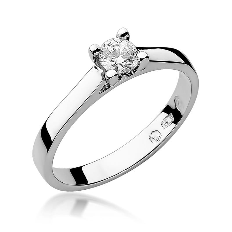 W221B Diamantový prsteň 0,20ct biele zlato Au 585/1000 2