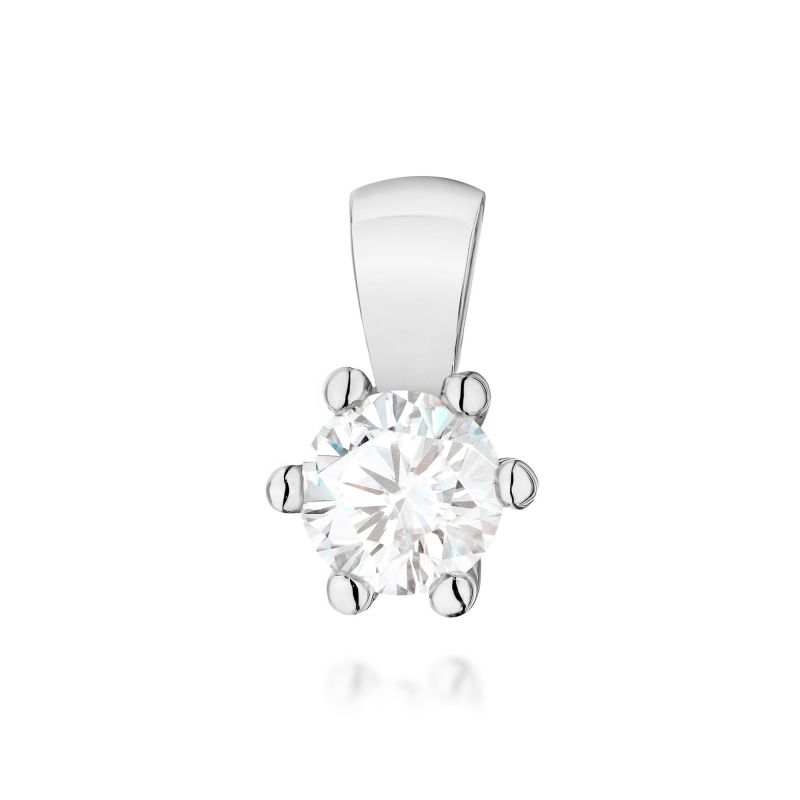 Z0222 Laboratory Diamantový prívesok 0,30ct biele zlato Au 585/1000 2